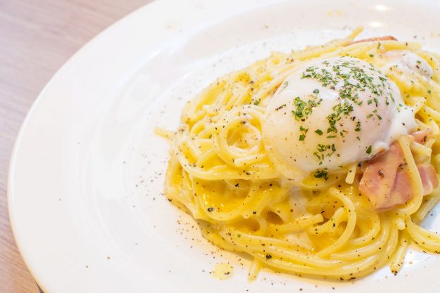 Nihon – Carbonara – the perfect egg – creamy egg